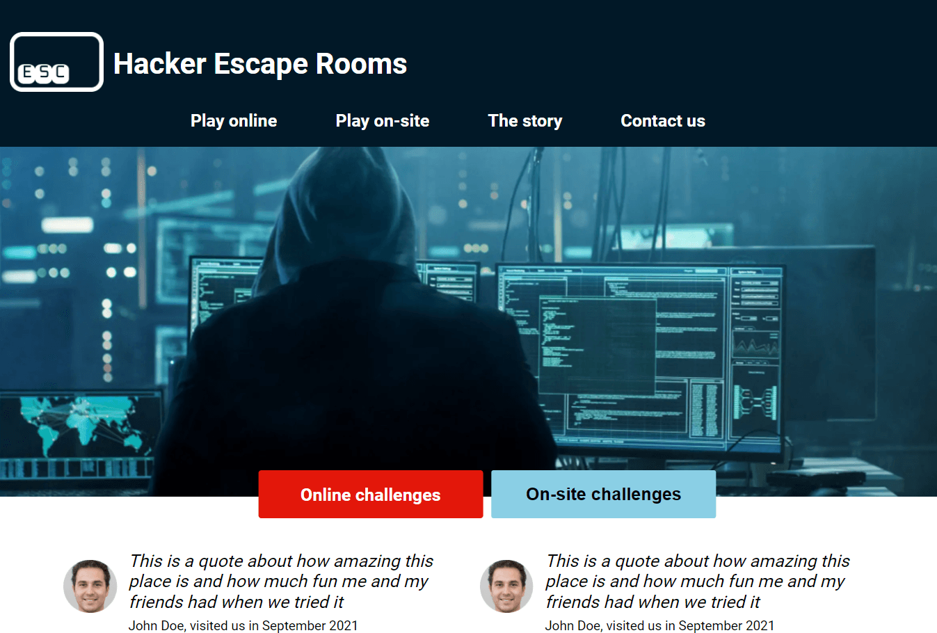 Hacker Escape Room